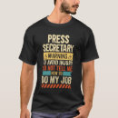 Search for secretarial tshirts Sayings