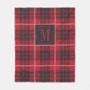 Search for red black blankets White