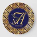 Search for sapphire wedding anniversary clocks Gold