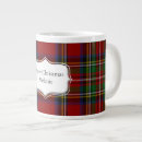 Search for plaid christmas mugs Red and green