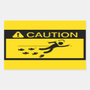 Search for funny caution sign stickers Yellow