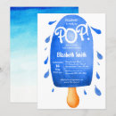 Search for ready to pop baby boy shower invitations Watercolor