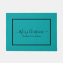 Search for merry christmas doormats Teal
