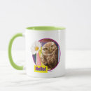 Search for funny animal pun mugs Owl