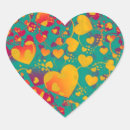 Search for abstract hearts design stickers Fractal