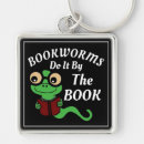 Search for bookworm key rings Funny