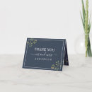 Search for navy blue thank you cards Chic