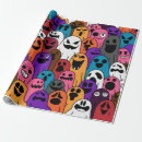 Search for isolated wrapping paper Halloween