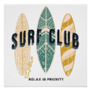Search for vintage surfing posters Summer