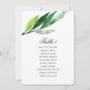 Search for green leaves wedding invitations Watercolor