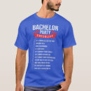 Search for bachelor party checklist tshirts Paper