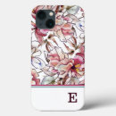 Search for vintage watercolour pink elegant pattern iphone cases Flowers