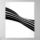 Search for waving posters Black and white