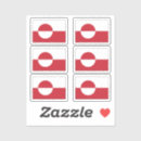 Search for greenland flag stickers Kalaallit nunaat