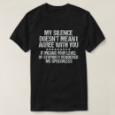 Search for agree tshirts Funny sayings