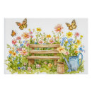 Search for bee painting posters Summer garden