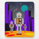 Search for alien invasion mousepads Retro