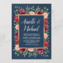 Search for pink gold navy invitations Burgundy