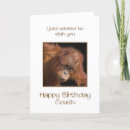 Search for funny for cousin birthday cards Animal