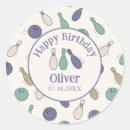 Search for bowling balls stickers Bowling birthday party
