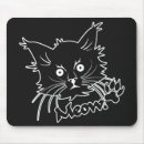 Search for black cats mousepads Meow