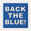 Search for thin blue line magnets Back the blue