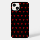 Search for red and black iphone cases Hearts