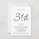 Search for 31st invitations Modern