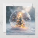 Search for glowing christmas cards Snow