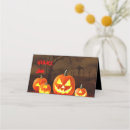 Search for halloween party place cards Creepy