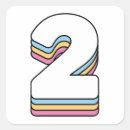 Search for number two stickers Cute