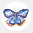 Search for butterfly drawing stickers Blue