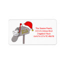 Search for mailbox return address labels Red