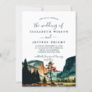 Search for yosemite wedding invitations Watercolor