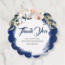 Search for navy blue wedding favour tags Modern