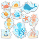 Search for cute starfish stickers Underwater