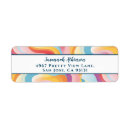 Search for abstract swirl return address labels For her