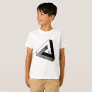 Search for optical illusions tshirts Triangle