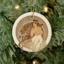 Search for mucha christmas tree decorations Woman