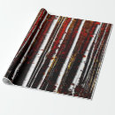 Search for birch wrapping paper Red