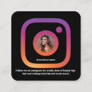 Search for twitter business cards Beauty makeup blogger youtuber