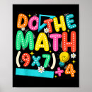 Search for funny math posters Do the math
