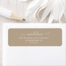 Search for taupe return address labels Simple
