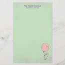 Search for rabbit stationery paper Whimsical