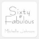 Search for 60 and fabulous stickers 60 year old