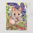 Search for little flowers postcards Purple