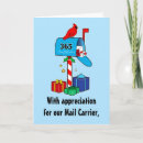 Search for mail carrier seasonal cards Mailbox