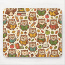 Search for owl mousepads Seamless pattern