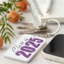 Search for purple rectangular key rings Black