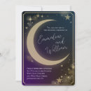 Search for blue moon wedding invitations Midnight